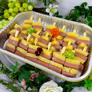 懷舊菠蘿腸仔串