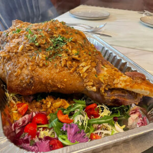 Garlic Rosemary Roasted New Zealand Lamb Leg 5lb