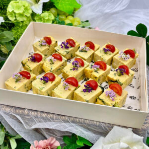 Canapes_意大利菠菜芝士蛋餅_Spinach and Cheese Frittata